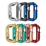 TPU Frame Watch Case, For Apple Watch Series 9 / 8 / 7 41mm, For Apple Watch Series 9 / 8 / 7 45mm, For Apple Watch Series 6 & SE & 5 & 4 44mm, For Apple Watch Series 6 & SE & 5 & 4 40mm, For Apple Watch Series 3 & 2 & 1 42mm                           ...