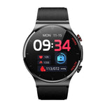 E300 1.32 Inch Screen TPU Watch Strap Smart Health Watch Supports Body Temperature Monitoring, ECG monitoring blood pressure