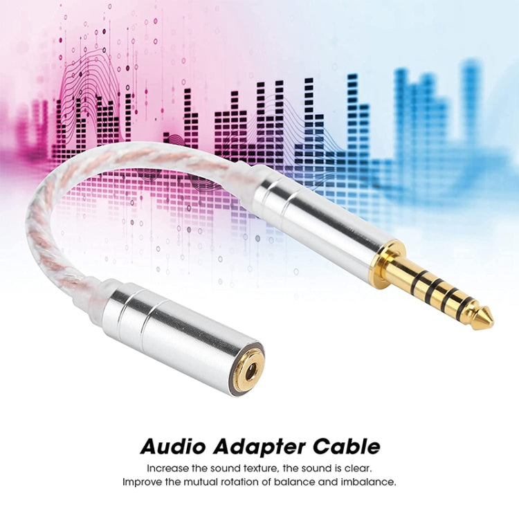 ZS0156 Balanced Inter-conversion Audio Cable, 4.4 Balance Male to 3.5 Stereo Female, 4.4 Balanced Male to 3.5 Balanced Female, 4.4 Balanced Male to 2.5 Balanced Female, 2.5 Balance Male to 3.5 Stereo Female, 3.5 Stereo Male to 4.4 Balance Female       ...