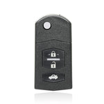 Car Key Shell Cover for Mazda, 2+1 Button with Letter, 2-button, 3-button