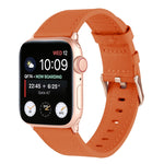 Universal Genuine Leather Watch Band For Apple Watch Series, 7 45mm / 6&SE&5&4 44mm / 3&2&1 42mm, 7 41mm / 6&SE&5&4 40mm / 3&2&1 38mm
