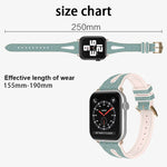 Slim Glitter Watch Band For Apple Watch Series, 7 45mm / 6&SE&5&4 44mm / 3&2&1 42mm, 7 41mm / 6&SE&5&4 40mm / 3&2&1 38mm