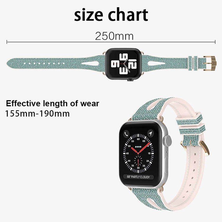 Slim Glitter Watch Band For Apple Watch Series, 7 45mm / 6&SE&5&4 44mm / 3&2&1 42mm, 7 41mm / 6&SE&5&4 40mm / 3&2&1 38mm