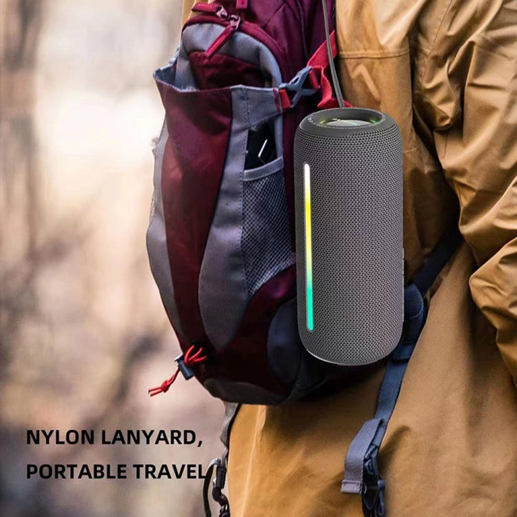 HOPESTAR P39 Outdoor Waterproof RGB Light Wireless Bluetooth Speaker