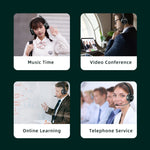 SOYTO SY-T30C Long Microphone Bluetooth Wireless Noise Cancelling Ergonomic Gaming Headset, SY-T30C