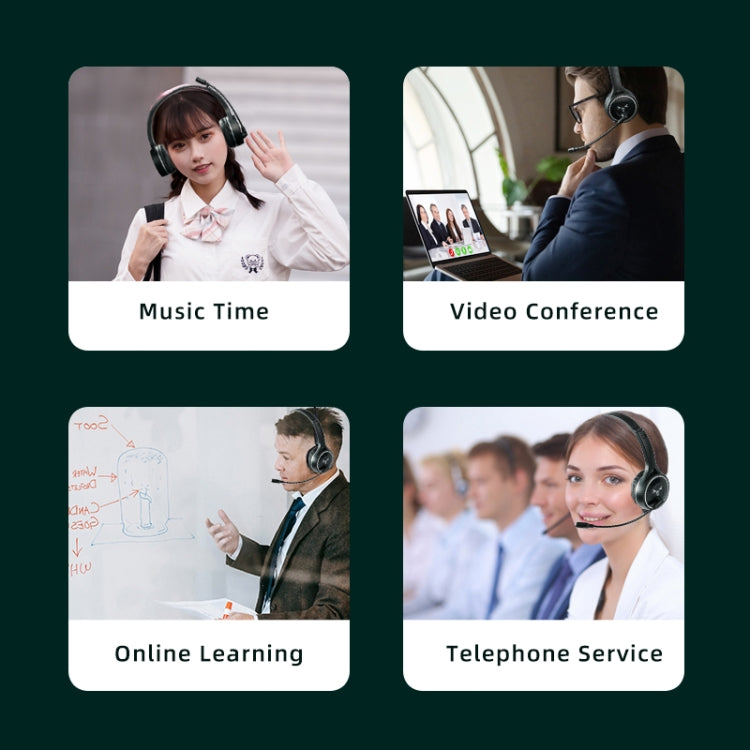 SOYTO SY-T30C Long Microphone Bluetooth Wireless Noise Cancelling Ergonomic Gaming Headset, SY-T30C