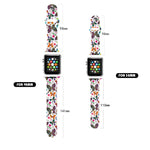 Single Nail Printing Watch Band For Apple Watch Series, 7 45mm / 6&SE&5&4 44mm / 3&2&1 42mm, 7 41mm / 6&SE&5&4 40mm / 3&2&1 38mm