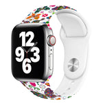 Single Nail Printing Watch Band For Apple Watch Series, 7 45mm / 6&SE&5&4 44mm / 3&2&1 42mm, 7 41mm / 6&SE&5&4 40mm / 3&2&1 38mm