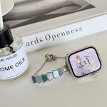 Metal Shell Watch Band For Apple Watch Series, 7 45mm / 6&SE&5&4 44mm / 3&2&1 42mm, 7 41mm / 6&SE&5&4 40mm / 3&2&1 38mm