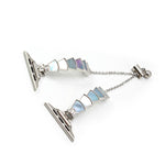 Metal Shell Watch Band For Apple Watch Series, 7 45mm / 6&SE&5&4 44mm / 3&2&1 42mm, 7 41mm / 6&SE&5&4 40mm / 3&2&1 38mm