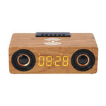K1 Multifunctional Desktop Wooden Bluetooth Speaker Wireless Loudspeaker
