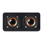 M5 Multifunctional Desktop Wooden Bluetooth Speaker Wireless Loudspeaker
