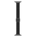 Wave Small Waist Nylon Watch Band For Apple Watch Series, 7 45mm / 6&SE&5&4 44mm / 3&2&1 42mm, 7 41mm / 6&SE&5&4 40mm / 3&2&1 38mm