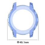 Half Coverage Hollowed TPU Watch Case, For Garmin Descent G1