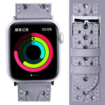 Genuine Leather Woven Watch Strap For Apple Watch Series, 7 45mm / 6&SE&5&4 44mm / 3&2&1 42mm, 7 41mm / 6&SE&5&4 40mm / 3&2&1 38mm