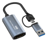 بطاقة التقاط فيديو HDMI/M إلى USB-Type C/M، Z29