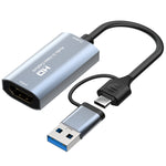 بطاقة التقاط فيديو HDMI/M إلى USB-Type C/M، Z29