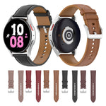 Premium Leather Watch Band, For Samsung Galaxy Watch 5 40mm, For Samsung Galaxy Watch 5 44mm, For Samsung Galaxy Watch 5 Pro 45mm