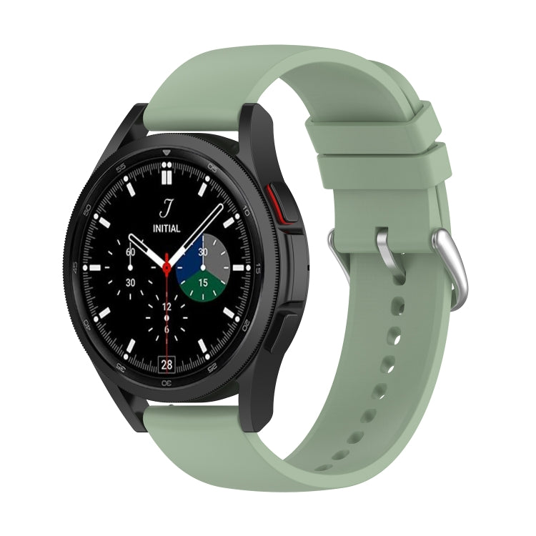 20mm Round Tail Silicone Watch Band, For Samsung Galaxy Watch 5 40mm, For Samsung Galaxy Watch 5 44mm, For Samsung Galaxy Watch 5 Pro 45mm