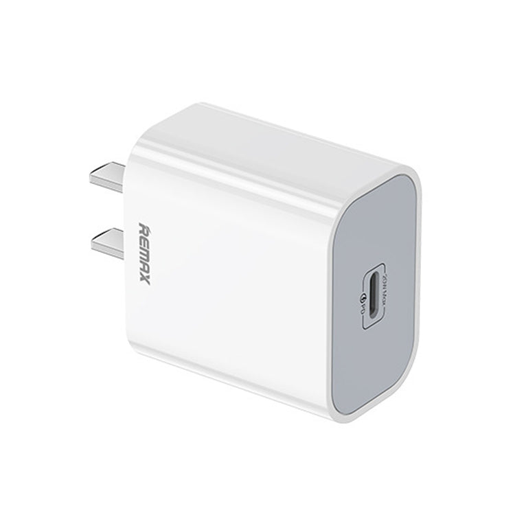 شاحن REMAX RP-U79 Speed Series 20 واط USB-C / Type-C متعدد التوافق للشحن السريع، قابس الصين، قابس الاتحاد الأوروبي، قابس المملكة المتحدة
