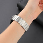 Magnetic Steel Watch Band, For Samsung Galaxy Watch5 Pro 45mm/5 44mm/5 40mm
