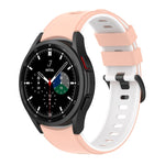 Two-color Silicone Strap Watch Band, For Samsung Galaxy Watch5 Pro 45mm/5 44mm/5 40mm