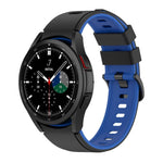 Two-color Silicone Strap Watch Band, For Samsung Galaxy Watch5 Pro 45mm/5 44mm/5 40mm