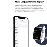W17 Pro Max 1.9 inch Bluetooth Call Message Reminder Silicone Smart Watch
