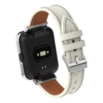 Genuine Leather Metal Case Integrated Watch Band, For Xiaomi Mi Watch Lite / Redmi Watch, For Xiaomi Redmi Watch 2, For Xiaomi Redmi Watch 2 Lite
