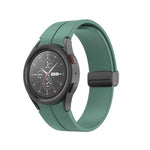 Folding Buckle Silicone Watch Band, For Samsung Galaxy Watch5 40mm / 44mm / Pro 45mm
