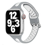 سوار ساعة سيليكون بنمط قطرة ماء لسلسلة Apple Watch، 7 41مم / 6&SE&5&4 40مم / 3&2&1 38مم، 7 45مم / 6&SE&5&4 44مم / 3&2&1 42مم