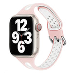 سوار ساعة سيليكون بنمط قطرة ماء لسلسلة Apple Watch، 7 41مم / 6&SE&5&4 40مم / 3&2&1 38مم، 7 45مم / 6&SE&5&4 44مم / 3&2&1 42مم