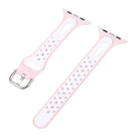 Water Drop Silicone Watch Band For Apple Watch Series, 7 45mm / 6&SE&5&4 44mm / 3&2&1 42mm, 7 41mm / 6&SE&5&4 40mm / 3&2&1 38mm