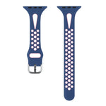 سوار ساعة سيليكون بنمط قطرة ماء لسلسلة Apple Watch، 7 41مم / 6&SE&5&4 40مم / 3&2&1 38مم، 7 45مم / 6&SE&5&4 44مم / 3&2&1 42مم