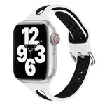 سوار ساعة سيليكون بنمط قطرة ماء لسلسلة Apple Watch، 7 41مم / 6&SE&5&4 40مم / 3&2&1 38مم، 7 45مم / 6&SE&5&4 44مم / 3&2&1 42مم