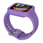 Solid Color Silicone Integrated Watch Band, For Xiaomi Redmi Watch / Watch Lite, For Xiaomi Redmi Watch 2 / Watch 2 Lite