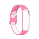 SM-R220 Two-color Silicone Watch Band, For Samsung Galaxy Fit 2