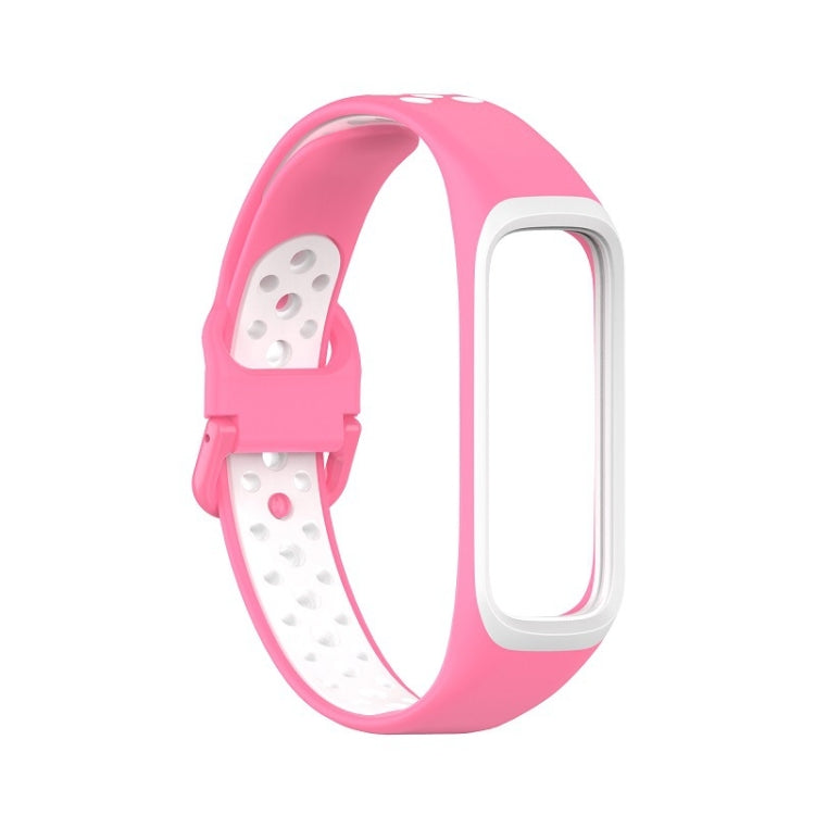 SM-R220 Two-color Silicone Watch Band, For Samsung Galaxy Fit 2
