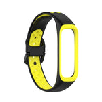 SM-R220 Two-color Silicone Watch Band, For Samsung Galaxy Fit 2