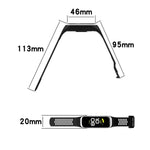 SM-R220 Two-color Silicone Watch Band, For Samsung Galaxy Fit 2