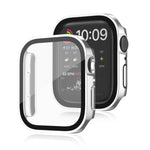 Life Waterproof 2 in 1 PC Frame + Tempered Glass Protective Case, For Apple Watch Series 9 / 8 / 7 45mm, For Apple Watch Series 9 / 8 / 7 41mm, For Apple Watch Series 6 / 5 / 4 / SE 44mm, For Apple Watch Series 6 / 5 / 4 / SE 40mm