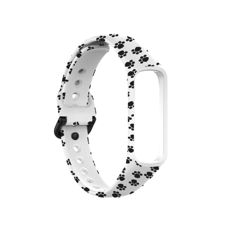 SM-R220 Silicone Printing Watch Band, For Samsung Galaxy Fit 2