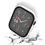 Life Waterproof Frosted 2 in 1 PC Frame + Tempered Glass Protective Case, For Apple Watch Series 9 / 8 / 7 45mm, For Apple Watch Series 9 / 8 / 7 41mm, For Apple Watch Series 6 / 5 / 4 / SE 44mm, For Apple Watch Series 6 / 5 / 4 / SE 40mm              ...