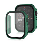 Life Waterproof Frosted 2 in 1 PC Frame + Tempered Glass Protective Case, For Apple Watch Series 9 / 8 / 7 45mm, For Apple Watch Series 9 / 8 / 7 41mm, For Apple Watch Series 6 / 5 / 4 / SE 44mm, For Apple Watch Series 6 / 5 / 4 / SE 40mm              ...