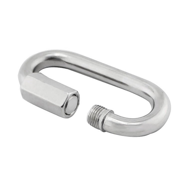 304 Stainless Steel Quick Connect Ring Runway Buckle, 5 PCS 3.5mm, 5 PCS 4mm, 3 PCS 5mm, 3 PCS 6mm, 2 PCS 7mm, 2 PCS 8mm, 9mm, 10mm