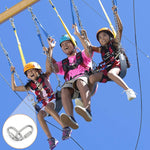 304 Stainless Steel Quick Connect Ring Runway Buckle, 5 PCS 3.5mm, 5 PCS 4mm, 3 PCS 5mm, 3 PCS 6mm, 2 PCS 7mm, 2 PCS 8mm, 9mm, 10mm