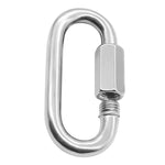 304 Stainless Steel Quick Connect Ring Runway Buckle, 5 PCS 3.5mm, 5 PCS 4mm, 3 PCS 5mm, 3 PCS 6mm, 2 PCS 7mm, 2 PCS 8mm, 9mm, 10mm