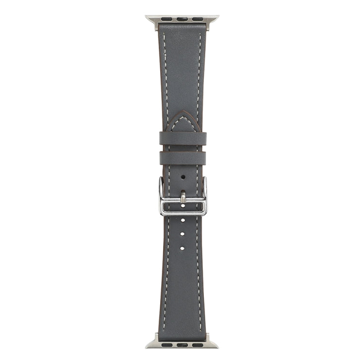 Single Lap Microfiber Leather Watch Band For Apple Watch Series, 7 45mm / 6&SE&5&4 44mm / 3&2&1 42mm, 7 41mm / 6&SE&5&4 40mm / 3&2&1 38mm