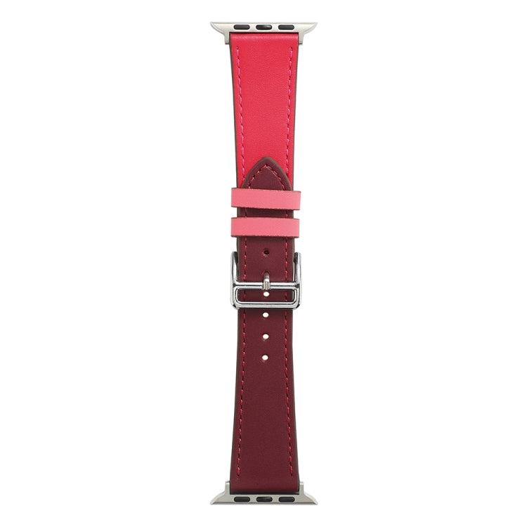 Single Lap Microfiber Leather Watch Band For Apple Watch Series, 7 45mm / 6&SE&5&4 44mm / 3&2&1 42mm, 7 41mm / 6&SE&5&4 40mm / 3&2&1 38mm