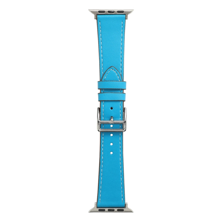 Single Lap Microfiber Leather Watch Band For Apple Watch Series, 7 45mm / 6&SE&5&4 44mm / 3&2&1 42mm, 7 41mm / 6&SE&5&4 40mm / 3&2&1 38mm